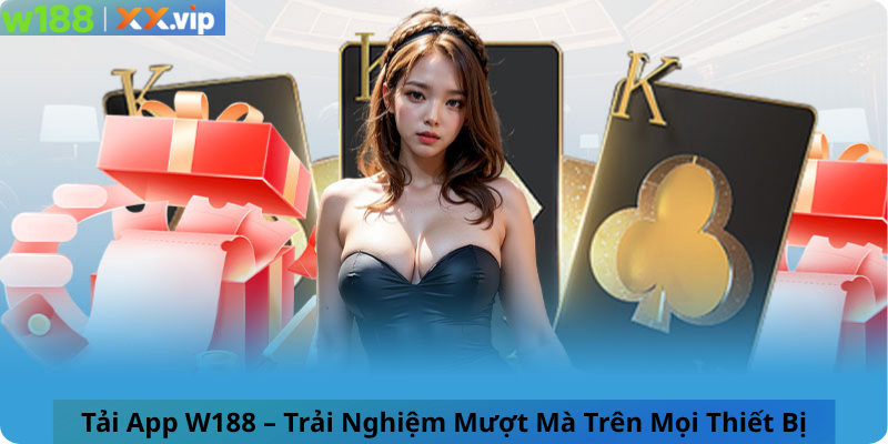 Tải App W188 – Trải Nghiệm Mượt Mà Trên Mọi Thiết Bị