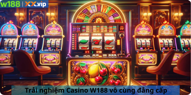 Trải nghiệm Casino W188 vô cùng đẳng cấp
