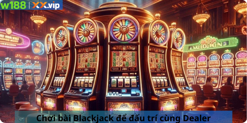Chơi bài Blackjack để đấu trí cùng Dealer