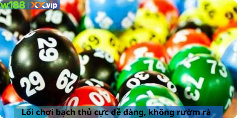 Lối chơi bạch thủ cực dễ dàng, không rườm rà