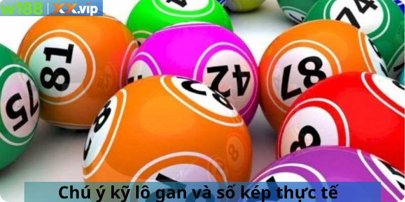 Chú ý kỹ lô gan và số kép thực tế